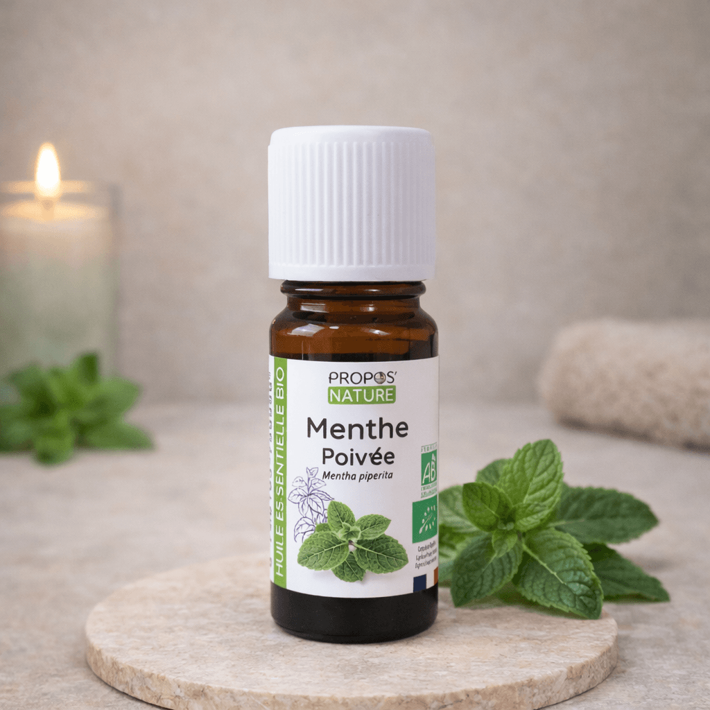 Huile essentielle de menthe poivrée