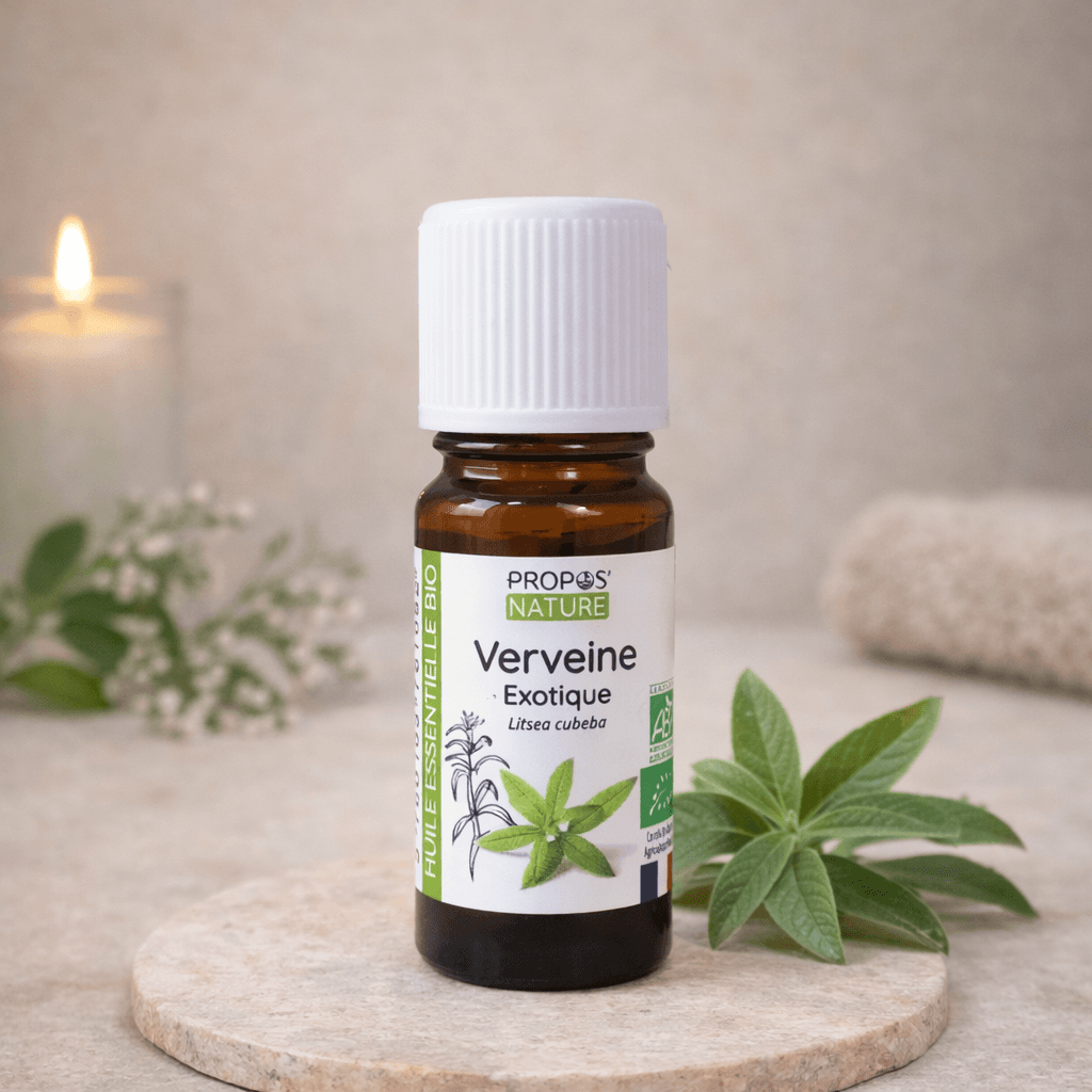 Hulie essenteille de verveine exotiqu 