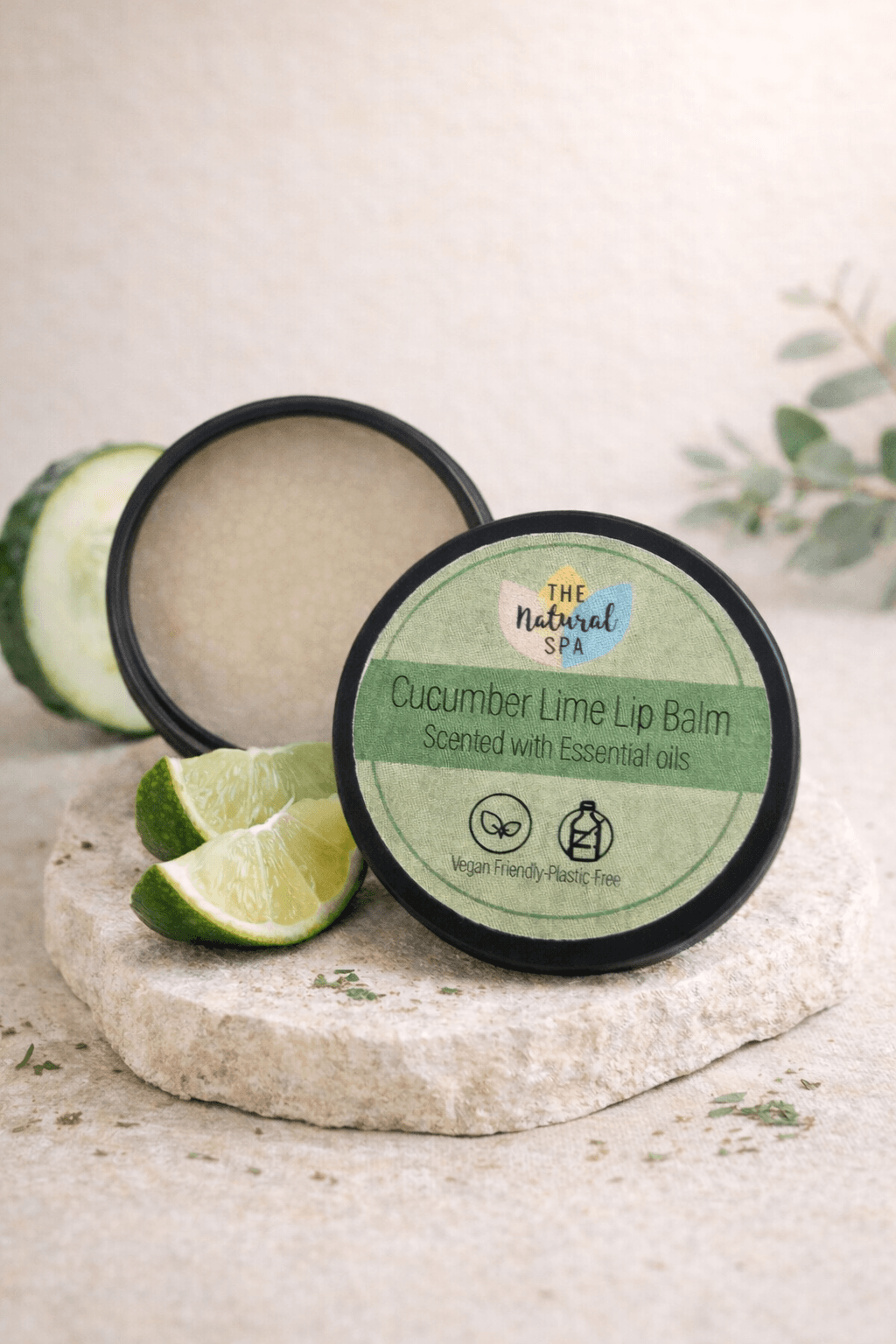 Beaume à lèvre au concombre et lime 00