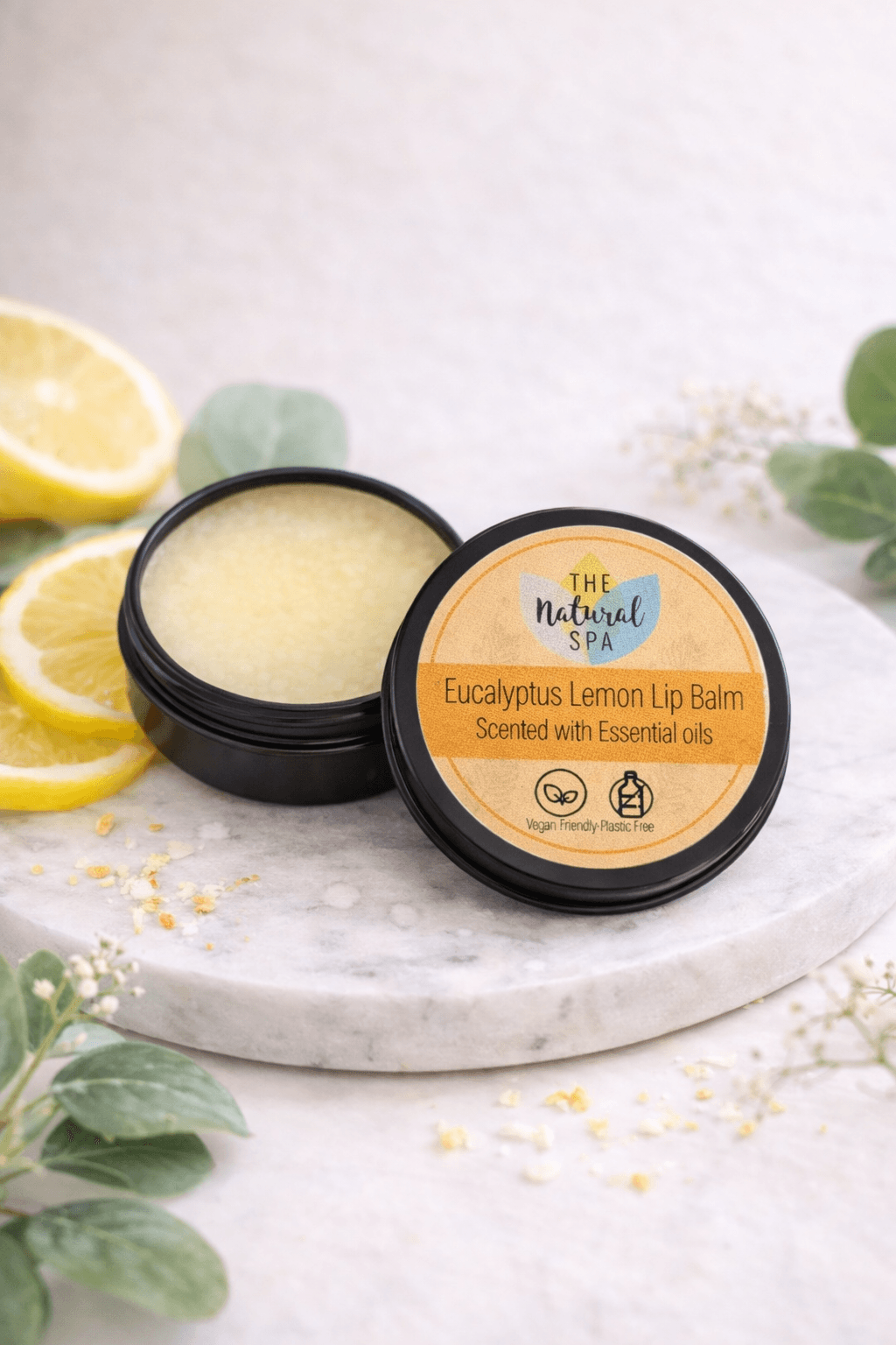 Baume a lèvre à l'eucalyptus et au citron 00