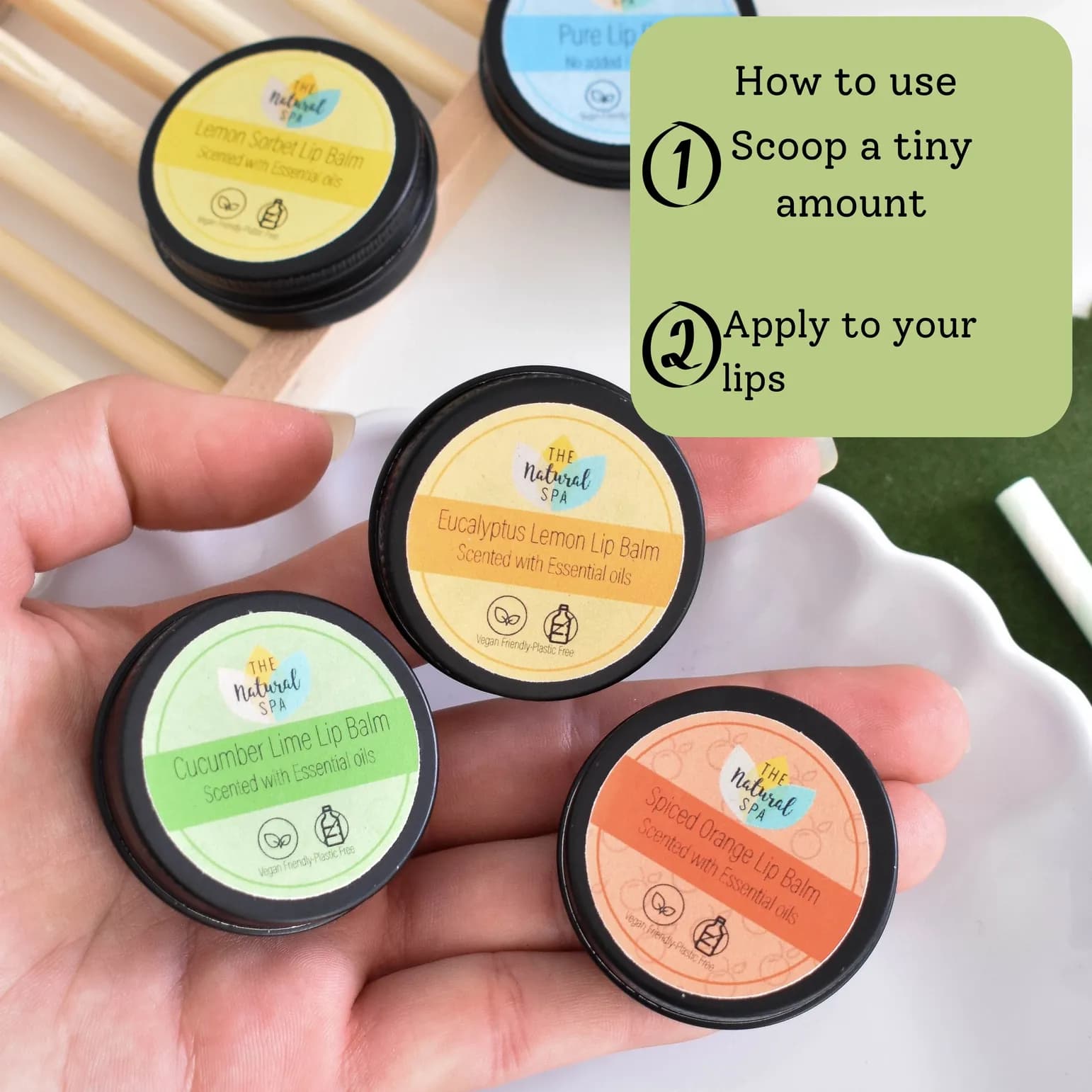 Beaume à lèvre au concombre et lime 01