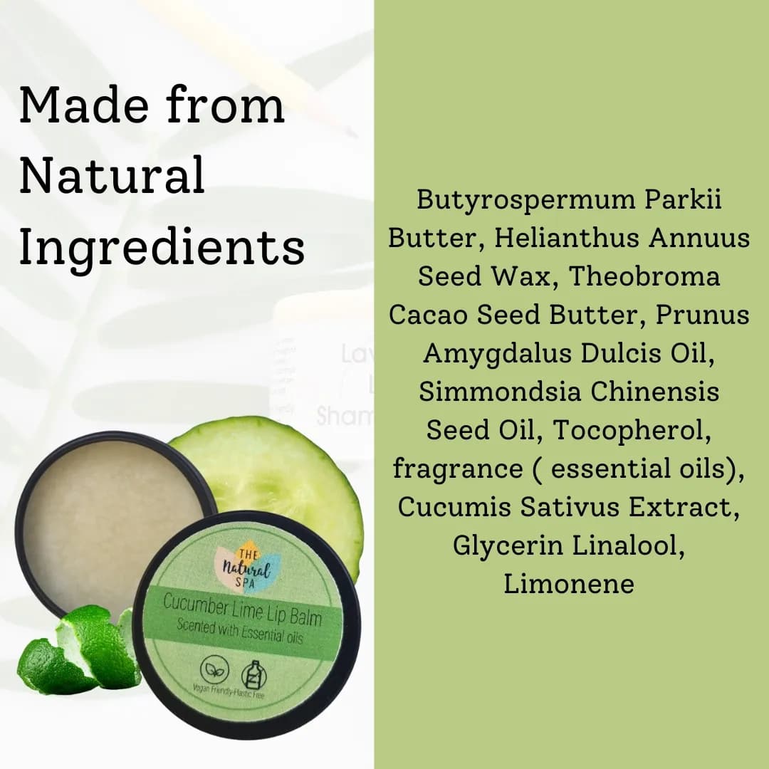 Beaume à lèvre au concombre et lime 04