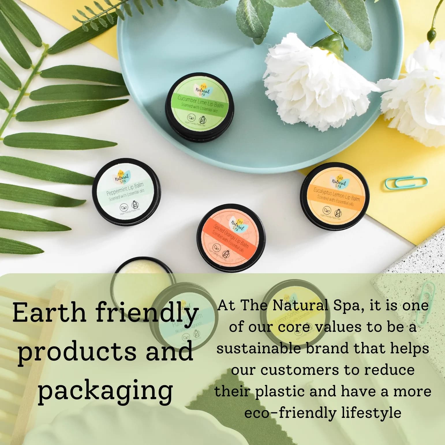 Beaume à lèvre au concombre et lime 10