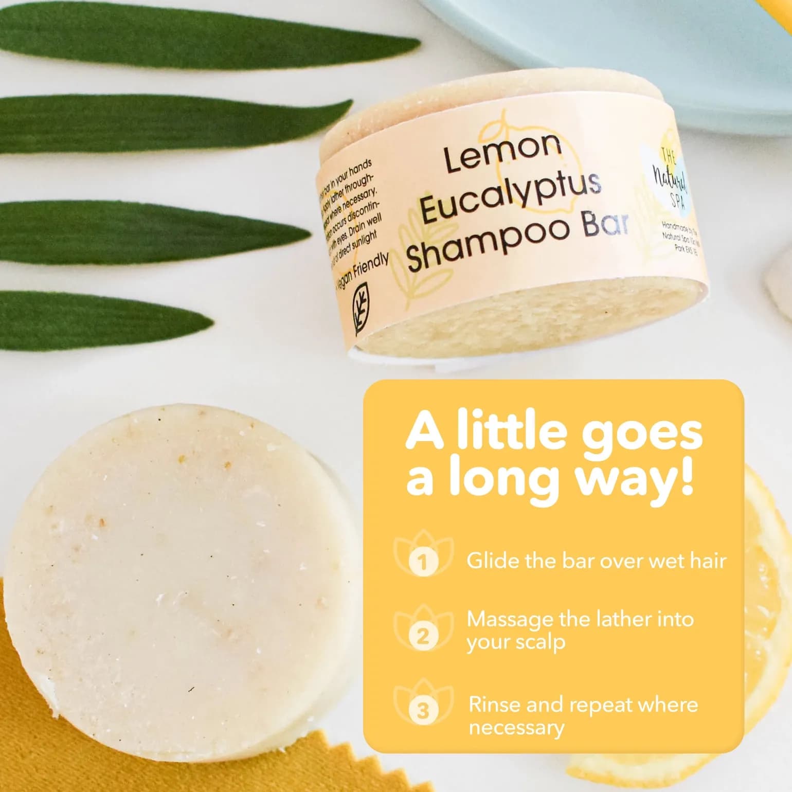 Lemon Eucalyptus Shampoo Bar 10